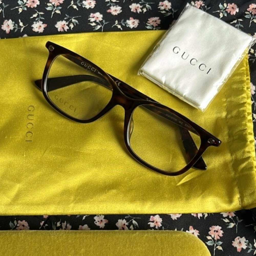 Gucci Bee Tortoise Glasses Frames
